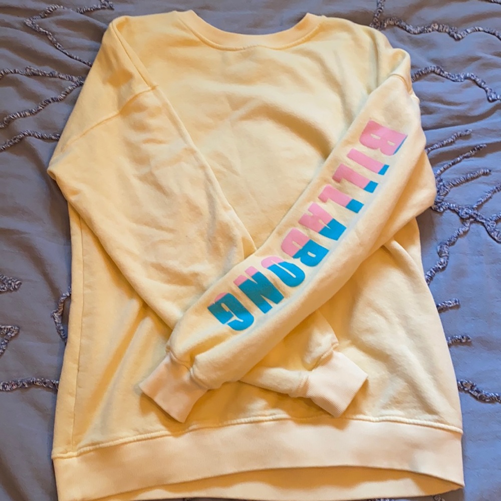 Yellow Billabong Crewneck